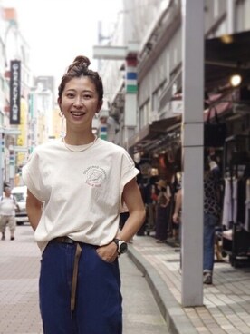 YOSHIHARUさん（レディース・168cm）の夏コーディネート