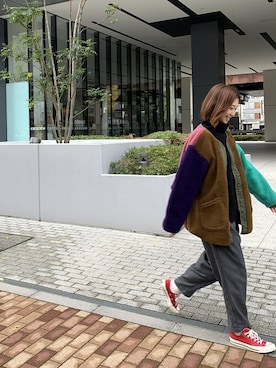 YOSHIHARUさん（レディース・168cm）の冬コーディネート