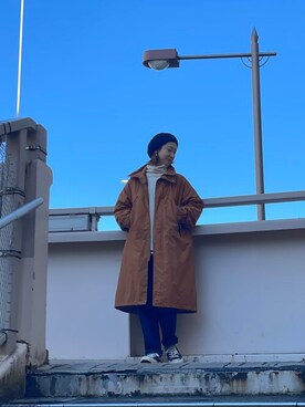 「MANASTASH（マナスタッシュ）のアイテム（ジャケット/アウター）」を使った、YOSHIHARUさん（レディース・168cm）の秋コーディネート