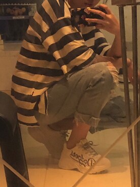 「ONLY（オンリー）のアイテム（パンツ）」を使った、Yuu_Yiiさん（レディース・164cm）の秋コーディネート