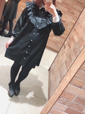 「スピンズ」｜りとさん（レディース・161cm・10代）の冬コーディネート