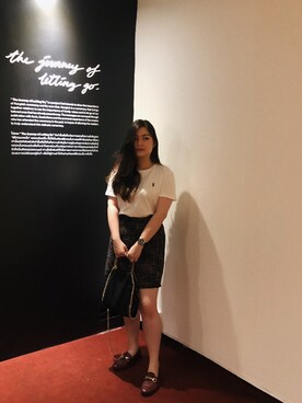「PANERAI（パネライ）のアイテム」を使った、Sarakoh Lochayaさん（レディース・155cm）の夏コーディネート