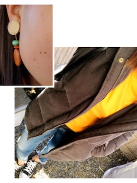 「CONVERSE（コンバース）のconverse（コンバース） ALL STAR OX（オールスターOX）（スニーカー）」を使った、akiさん（レディース・158cm）の冬コーディネート