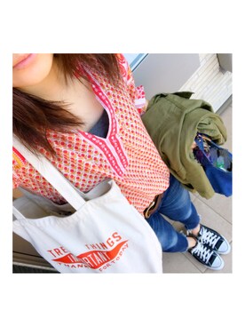 akiさん（レディース・158cm）の春コーディネート