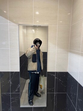 「いいね返し」｜「アイテム（その他アウター）」を使った、たすさん（メンズ・172cm）の冬コーディネート