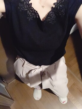 「Canal 4℃（カナルヨンドシー）のアイテム」を使った、Namiさん（レディース・155cm）の夏コーディネート