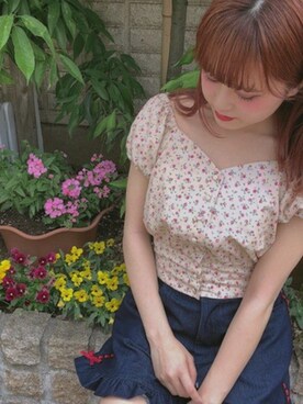 「Honey Cinnamon」｜Honey Cinnamonさん（レディース・150cm）の夏コーディネート
