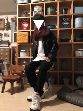 「８(eight)（エイト）のアイテム（ジャケット/アウター）」を使った、yu-ku0405さん（メンズ・163cm）の秋コーディネート