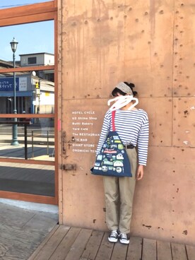 kさん(レディース・175cm)の春コーディネート