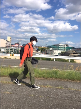 kさん（レディース・175cm）の春コーディネート