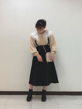 sanaさん（レディース・157cm）の冬コーディネート