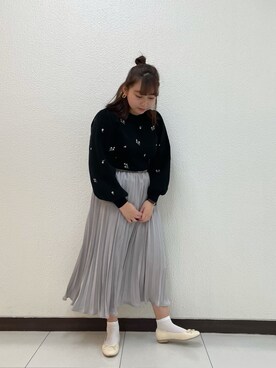 sanaさん（レディース・157cm）の冬コーディネート