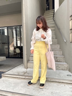 sanaさん（レディース・157cm）の春コーディネート