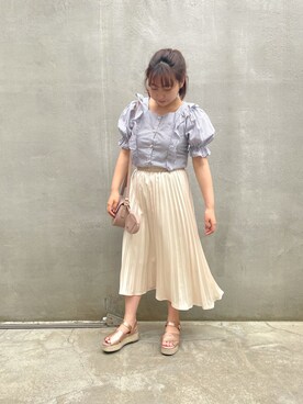 sanaさん（レディース・157cm）の春コーディネート