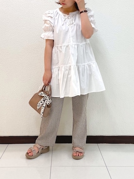 sanaさん（レディース・157cm）の春コーディネート