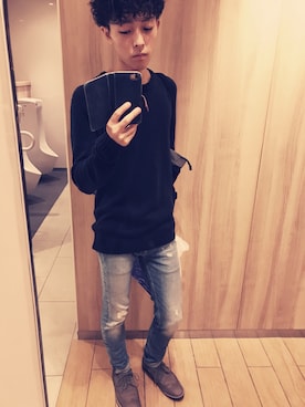 でらさん（メンズ・177cm）の秋コーディネート