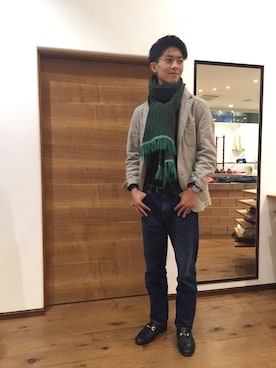 でらさん（メンズ・177cm）の秋コーディネート