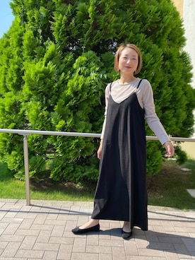 「Chez toi（シェトワ）のアイテム（ワンピース）」を使った、pal_kana_596さん（レディース・155cm）の秋コーディネート