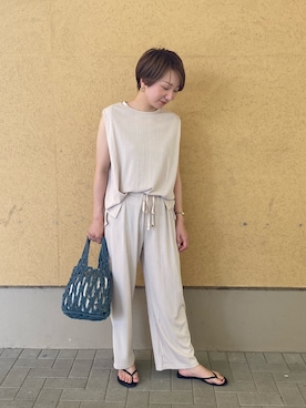 pal_kana_596さん（レディース・155cm）の夏コーディネート