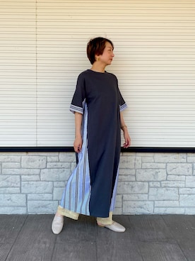 「Chez toi（シェトワ）のアイテム（ワンピース）」を使った、pal_kana_596さん（レディース・155cm）の夏コーディネート