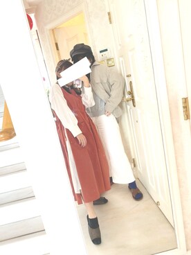 「正月」｜サラ@HKさん（レディース・157cm）の冬コーディネート
