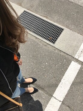 「SLOBE IENA（スローブイエナ）のアイテム（MA-1）」を使った、くららさん（レディース・163cm）の春コーディネート