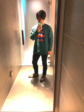 「JACK SPADE(ジャックスペード)のアイテム」を使った、仁杜さん(メンズ・163cm)の秋コーディネート