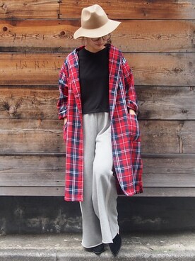「perkyroom」｜「アイテム（パンツ）」を使った、SHOKO_slickmistさん（レディース・152cm）の秋コーディネート