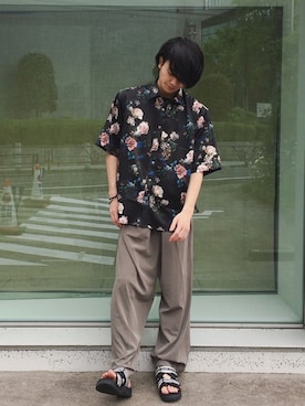 「RAINMAKER（レインメーカー）のアイテム」を使った、tsubasaさん（メンズ・177cm）の春コーディネート