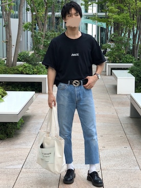 「あべのハルカス」｜ひろ 【Hiro】さん（メンズ・180cm）の夏コーディネート