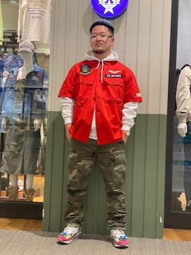 ᛚᛁᛚᛚᛖ ᛒᛖᚱᛋᛖᚱᚴᚱさん(メンズ・165cm)の春コーディネート