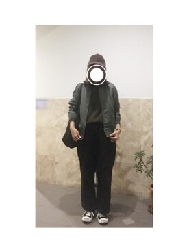 「CONVERSE（コンバース）のCONVERSE コンバース ジャック パーセル / JACK PURCEL（スニーカー）」を使った、remioさん（レディース・163cm）の冬コーディネート