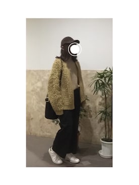 「プードルコート」｜remioさん（レディース・163cm・20代）の冬コーディネート