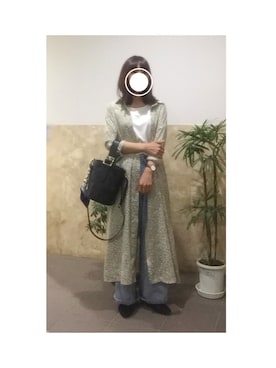 「アイテム（シャツワンピース）」を使った、remioさん（レディース・163cm・20代）の夏コーディネート