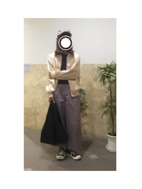 「CONVERSE（コンバース）のCONVERSE コンバース ジャック パーセル / JACK PURCEL（スニーカー）」を使った、remioさん（レディース・163cm）の夏コーディネート