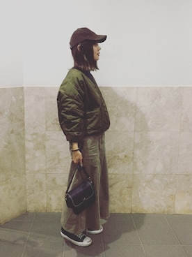 「CONVERSE（コンバース）のCONVERSE コンバース ジャック パーセル / JACK PURCEL（スニーカー）」を使った、remioさん（レディース・163cm）の秋コーディネート