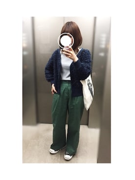 「プードルコート」｜remioさん（レディース・163cm・20代）の春コーディネート