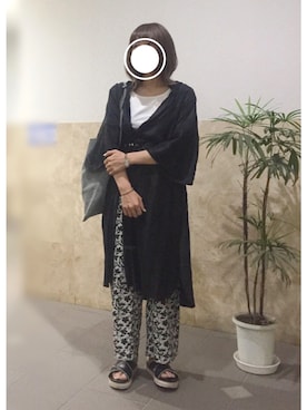 「アイテム（シャツワンピース）」を使った、remioさん（レディース・163cm・20代）の春コーディネート