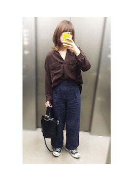 「CONVERSE（コンバース）のCONVERSE コンバース ジャック パーセル / JACK PURCEL（スニーカー）」を使った、remioさん（レディース・163cm）の夏コーディネート