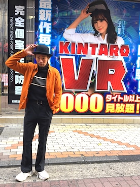 「cathy jane（キャシージェーン）のアイテム」を使った、大空さん（メンズ・177cm）の冬コーディネート