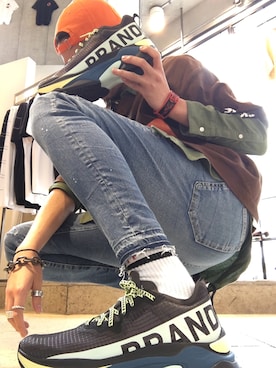 「surt（サート）のアイテム」を使った、大空さん（メンズ・178cm）の夏コーディネート