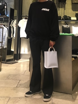 「アイテム（スウェット）」を使った、大空さん（メンズ・177cm・20代）の夏コーディネート