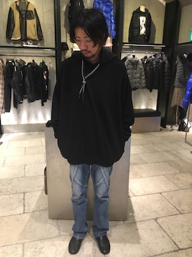 「CHRISTIAN DADA（クリスチャンダダ）のアイテム」を使った、大空さん（メンズ・177cm）の秋コーディネート