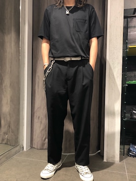 「MINOTAUR（ミノトール）のアイテム」を使った、大空さん（メンズ・177cm）の夏コーディネート