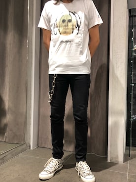 「maxsix（マックスシックス）のアイテム」を使った、大空さん（メンズ・177cm）の夏コーディネート