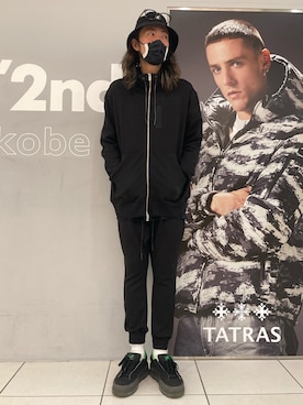 「アイテム（レッグウェア）」を使った、大空さん（メンズ・177cm・20代）の秋コーディネート