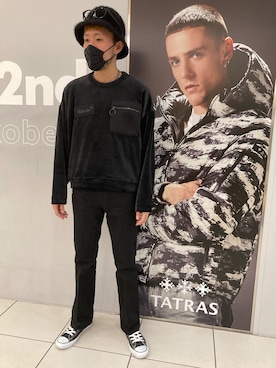 「アイテム（レッグウェア）」を使った、大空さん（メンズ・177cm・20代）の秋コーディネート
