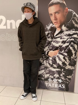 「アイテム（レッグウェア）」を使った、大空さん（メンズ・177cm・20代）の秋コーディネート