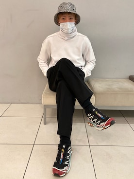 「C DIEM(カルペディエム)のアイテム」を使った、大空さん(メンズ・177cm)の秋コーディネート