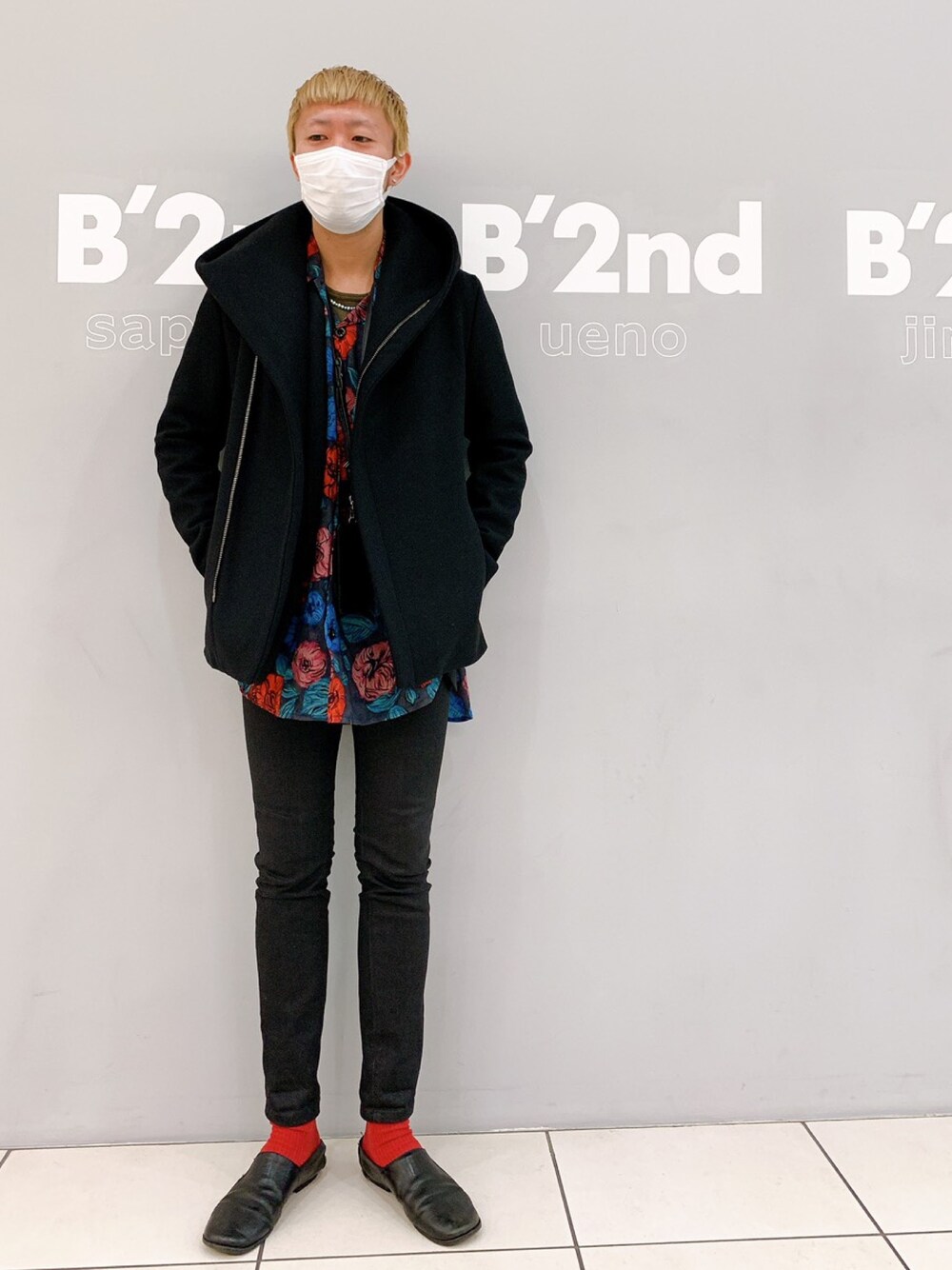 junhashimotoジュンハシモトB2ndコラボ希少品ショート丈ラップコート 要注意アイテム / “ WRAP COAT ・INNER RIDERS 2nd ” | junhashimoto